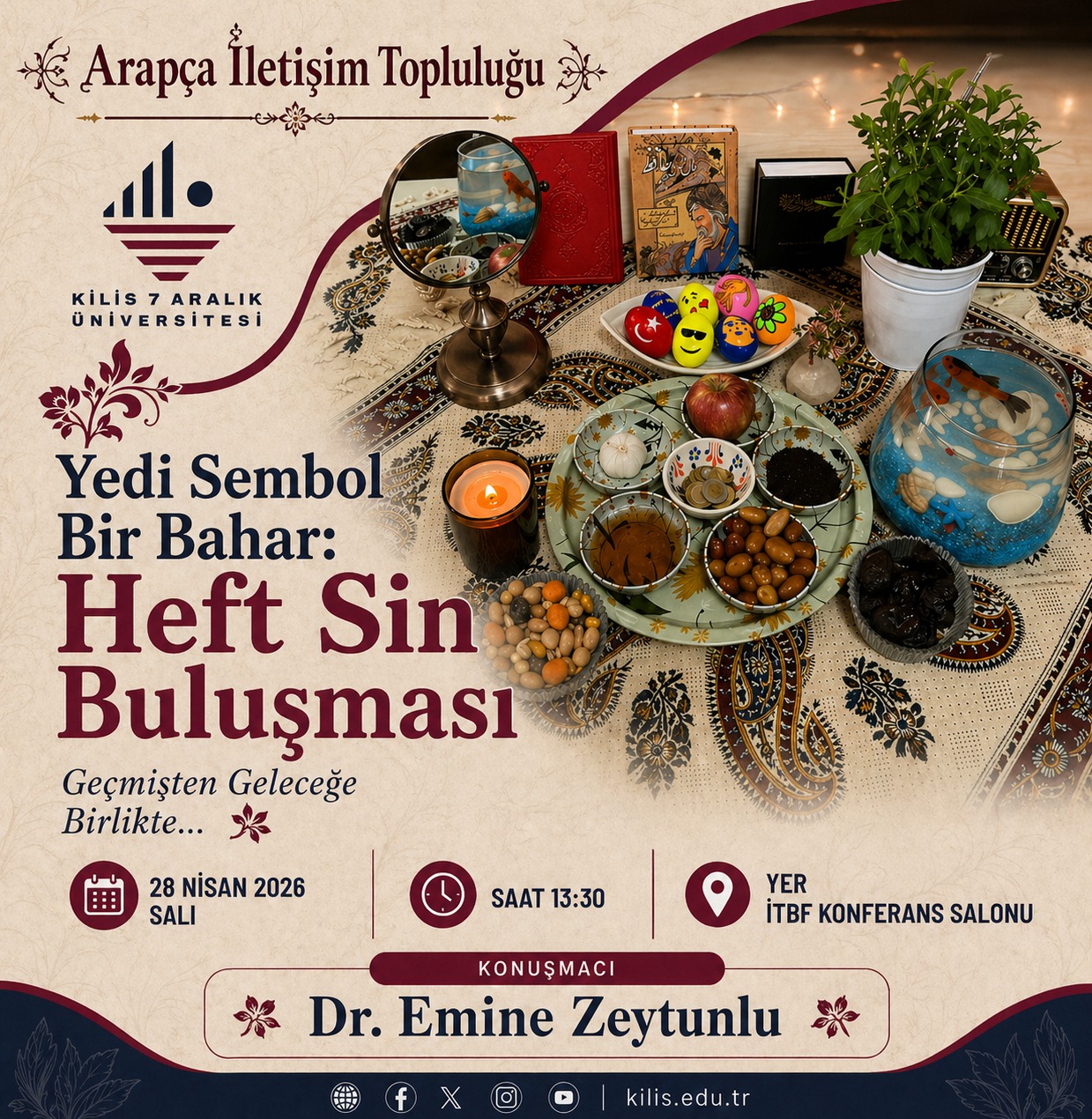 Yedi Sembol Bir Bahar: Heft Sin Buluşması Etkinliğine Davet